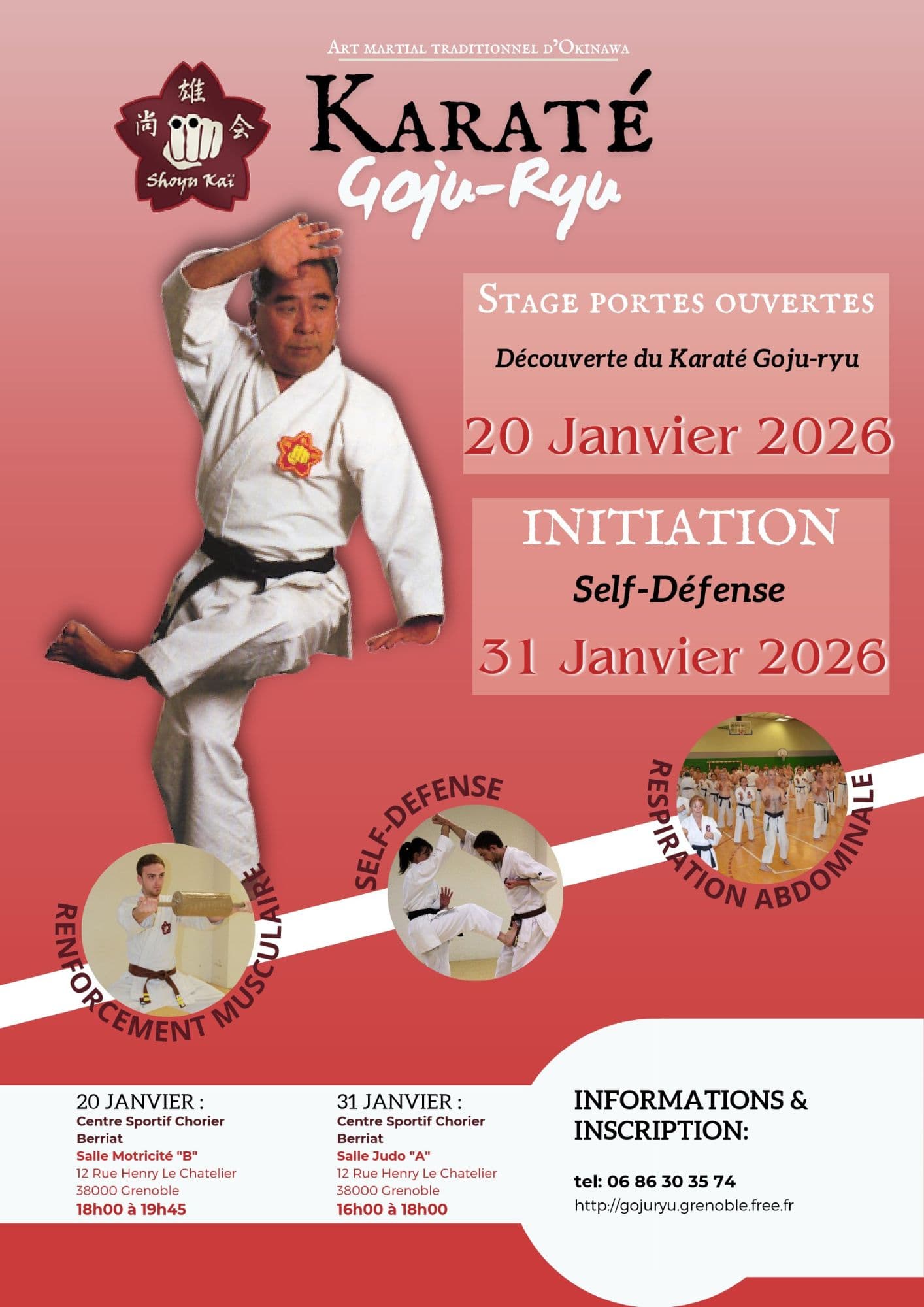 Karate Goju Ryu d'Okinawa - Grenoble (Shorei-Kan - Yubukan International) - karate in Grenoble