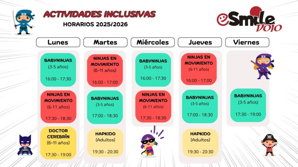 eSmile Dojo - Psicomotricidad y Actividades Inclusivas para Niños en Ciudad Real - karate in Ciudad Real