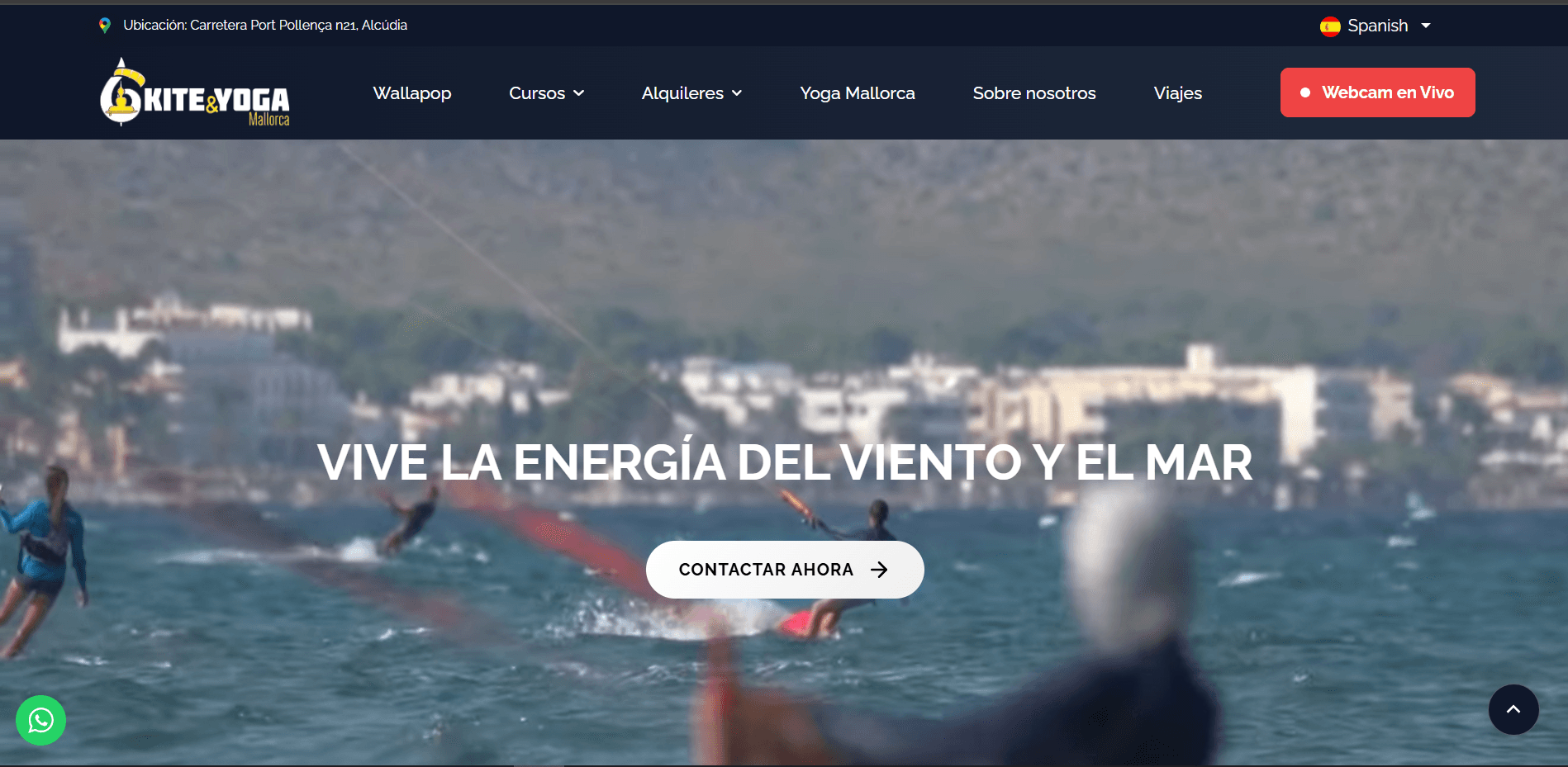 Kite and Yoga Mallorca School - Kitesurf WING FOIL &SUP - kitesurf in Alcúdia