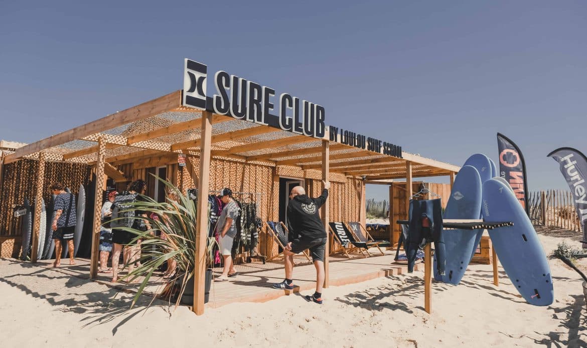 Hurley Surf Club By Loulou Surf School À Capbreton - Plage Des Océanides - surf in Capbreton