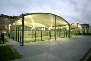 PISTAS DE PÁDEL CUBIERTAS 1, 2 y 3 - padel in Herrera