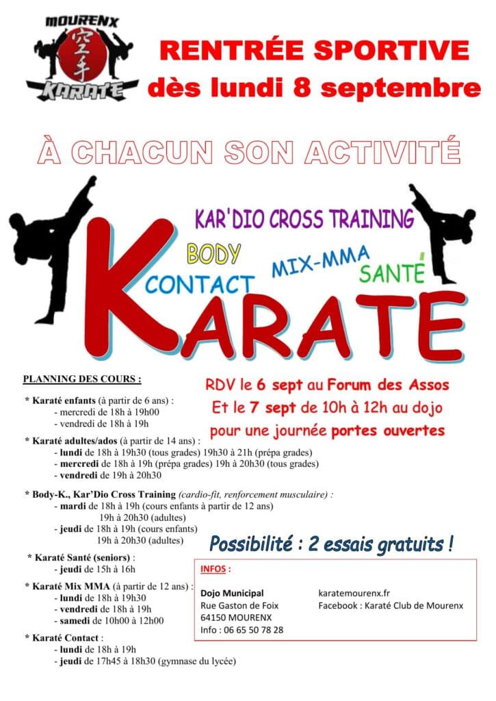Karate Club De Mourenx - karate in Mourenx