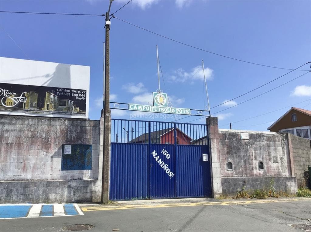 Campo de futbol de Maniños (O Pote) - fútbol in Fene