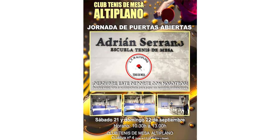 Escuela de Tenis de Mesa "Adrián Serrano" - tenis in Yecla