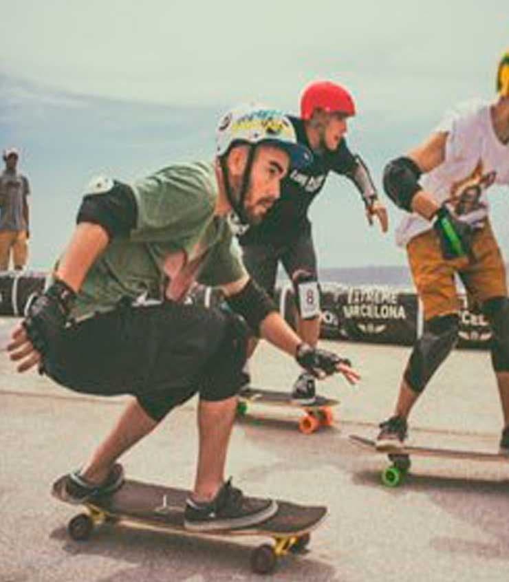 La Muela Longboard - skateboard 