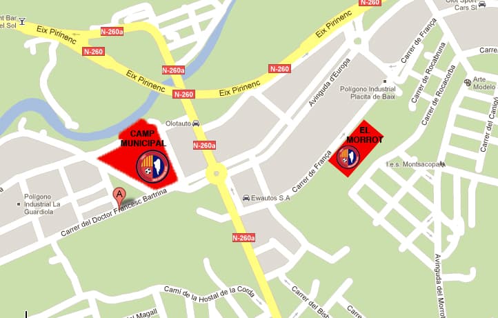 FUNDACIÓ UNIÓ ESPORTIVA OLOT - fútbol in Olot