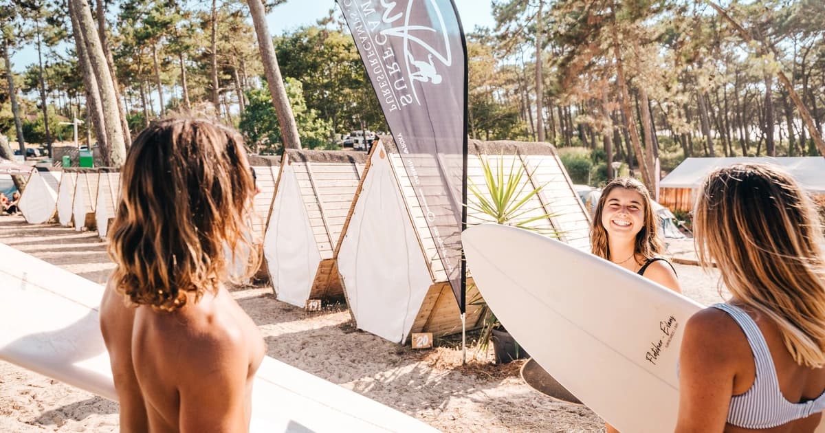 Puresurfcamps - Surfcamp Frankreich, Puresurfcamp St. Girons - surf in Vielle-Saint-Girons